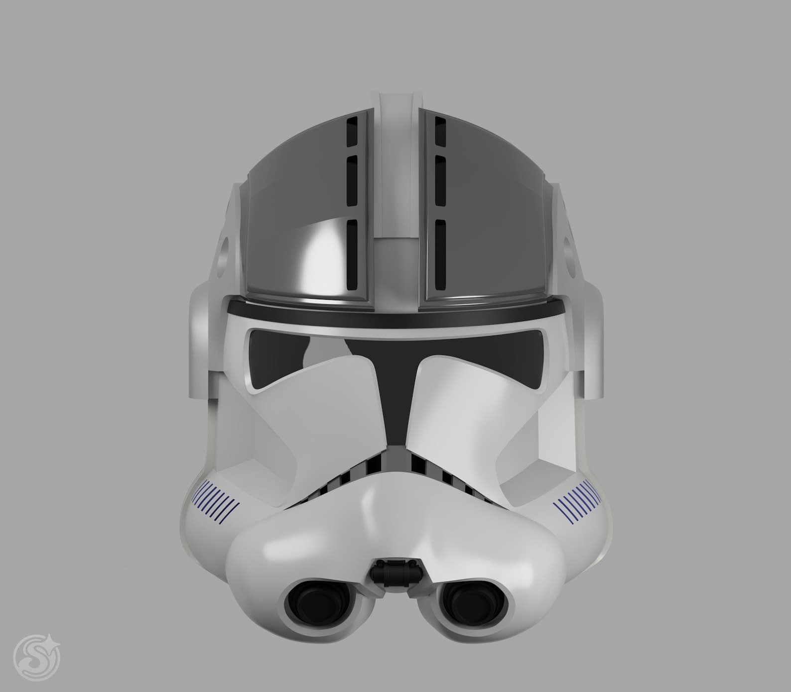 Heavy Gunner Clone Trooper Helmet STL Files