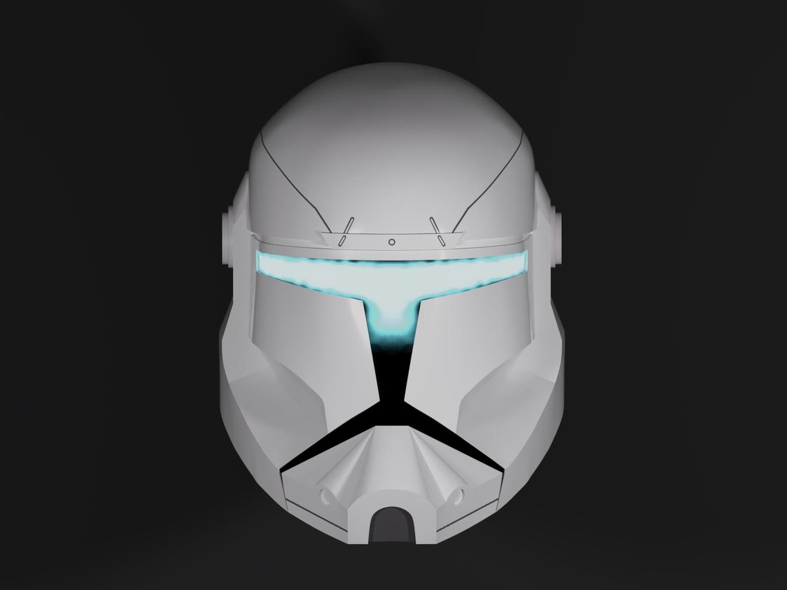 Star Wars Clone Commando Helmet TCW STL Files