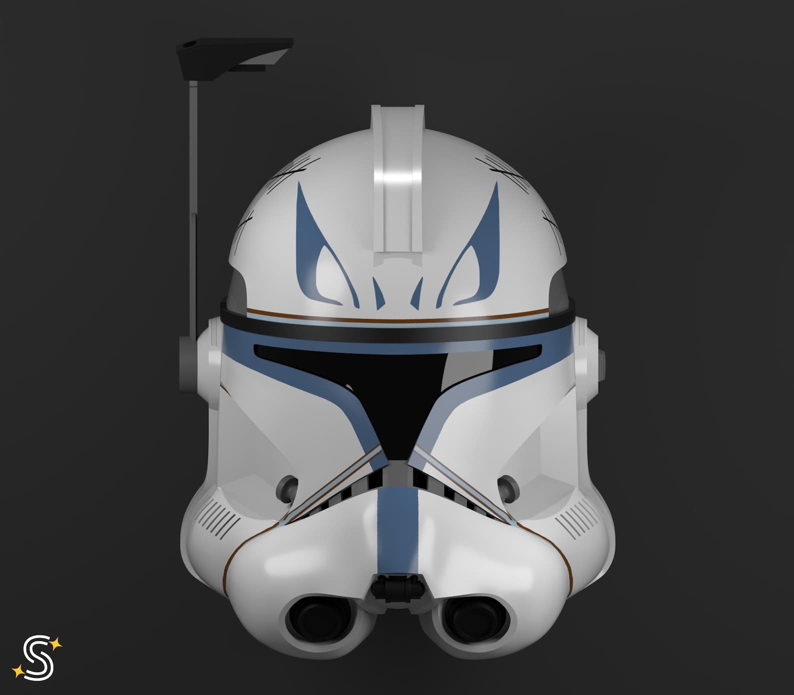 Star Wars Captain Rex Helmet (Realistic)